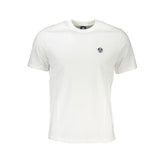 North Sails White Cotton T-Shirt -   -  North Sails.